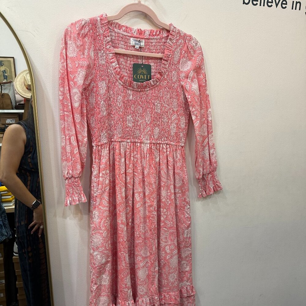 Pink City Prints Dress